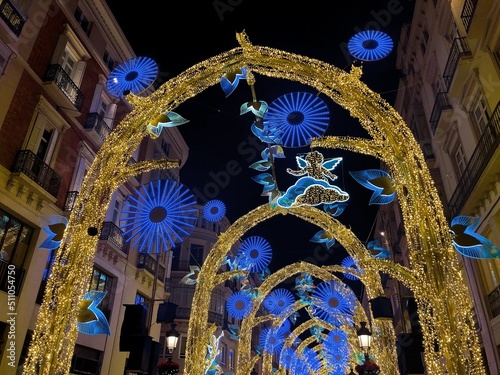 [Spain] Larios street with Illumination of christmas (Málaga)
