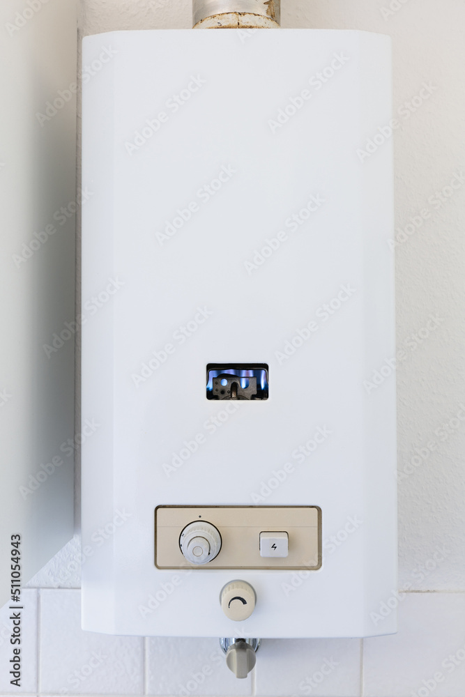 Gastherme zur Wassererwärmung Gastherme zur Wassererwärmung