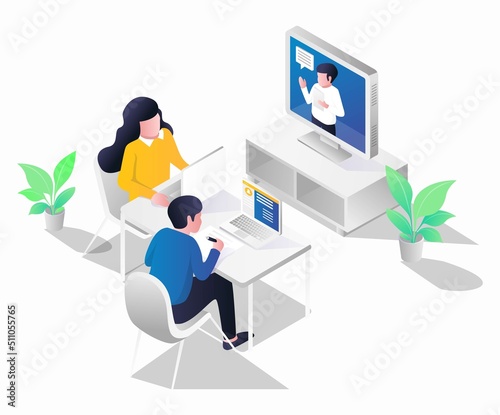 Learn via computer online