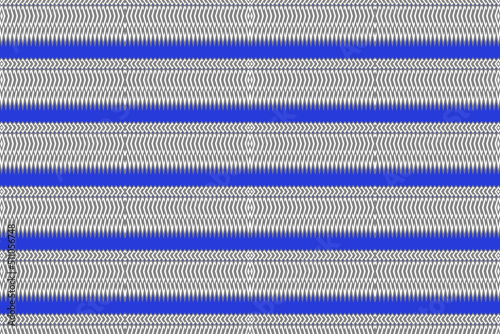 Geometric line form a pattern in Ikat design