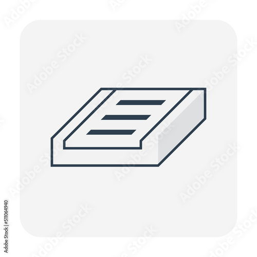 Grating or gutter guard vector icon for rainwater, stormwater drainage system by cover on trench, manhole. To drain water from downspout, city, pool, road, street and driveway by cleaning to sewer.