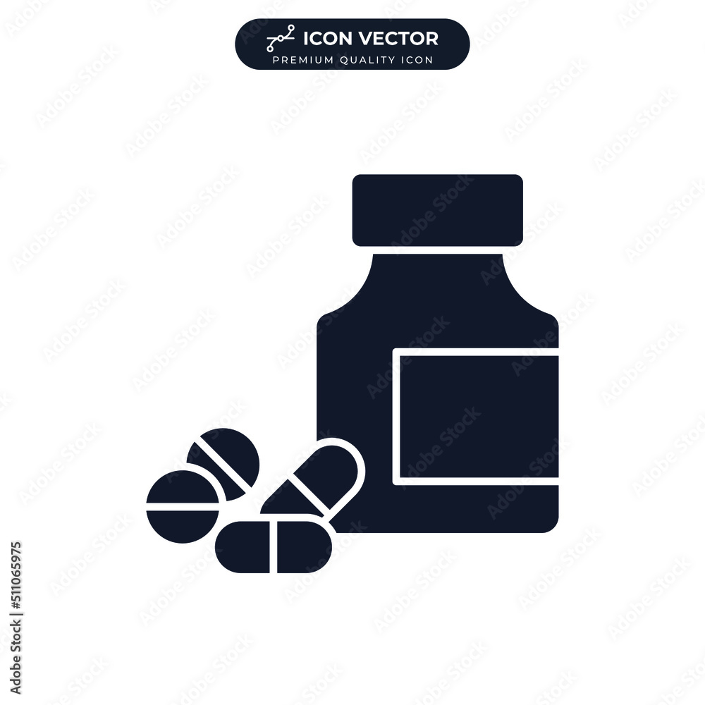 pills icon symbol template for graphic and web design collection logo vector illustration pills icon symbol template for graphic and web design collection logo vector illustration