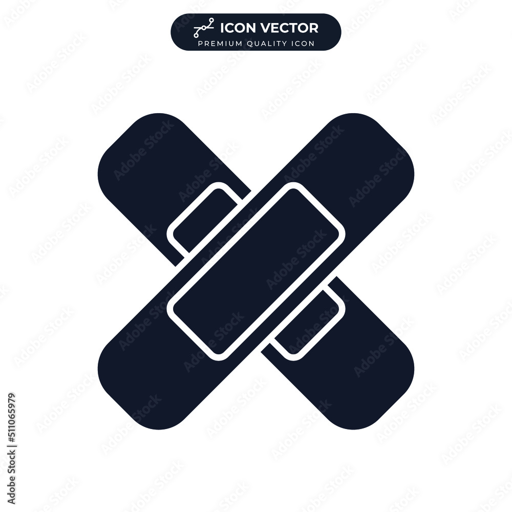 plaster icon symbol template for graphic and web design collection logo vector illustration plaster icon symbol template for graphic and web design collection logo vector illustration