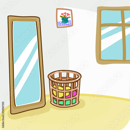 illustration of a window