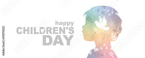 Happy Children's Day card.
