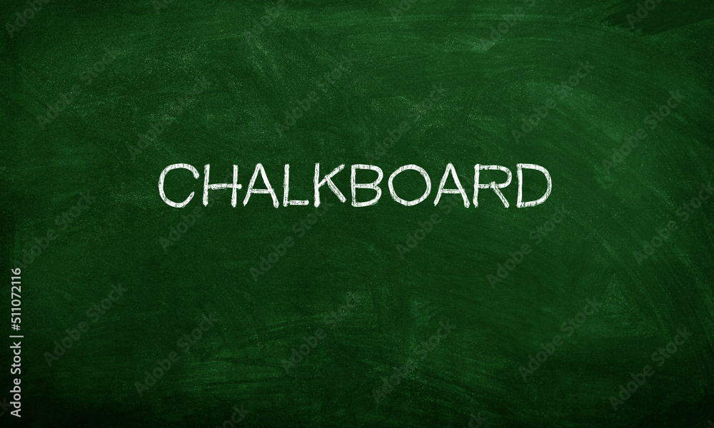 Chalkboard sign written on greenchalkboard School Chalkboard sign written on greenchalkboard School