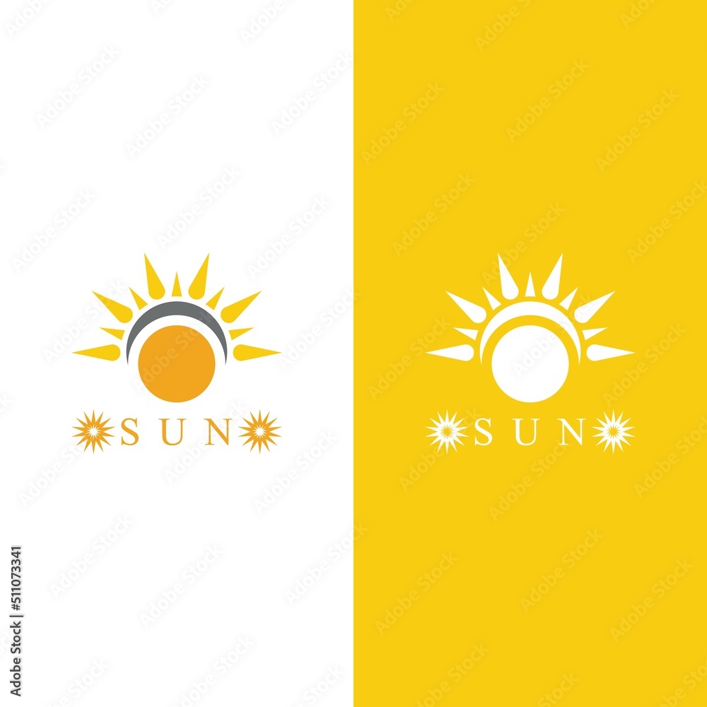 Fototapeta premium Sun Vector illustration Icon