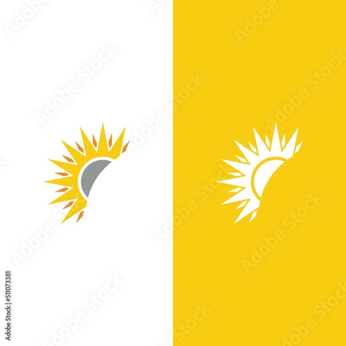 Sun Vector illustration Icon