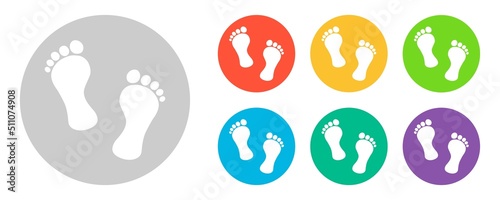 Icon set on a white background. Vector illustration.
