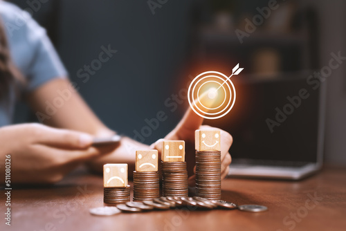 Photos money saving ideas, financial planning for the future, savings goals,