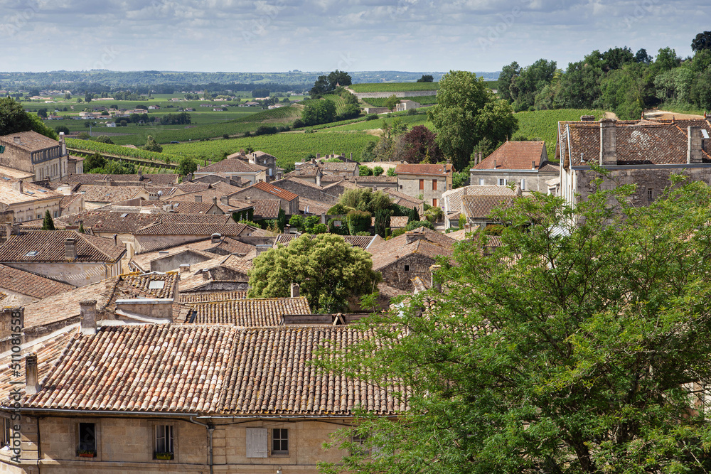 Scenic view of a typical French village