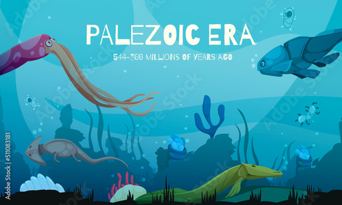 Paleozoic Era Composition photo