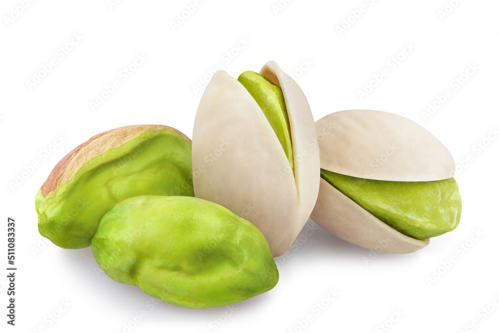 custom made wallpaper toronto digitalDelicious pistachios, isolated on white background