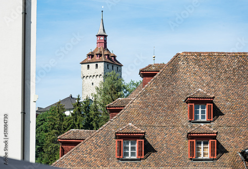 Wachtturm oder Heuturm, Stadt Luzern, Schweiz photo