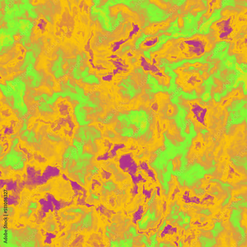 Purple yellow plasma, cells, abstract background with watercolor