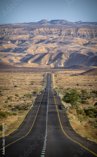 road in desert