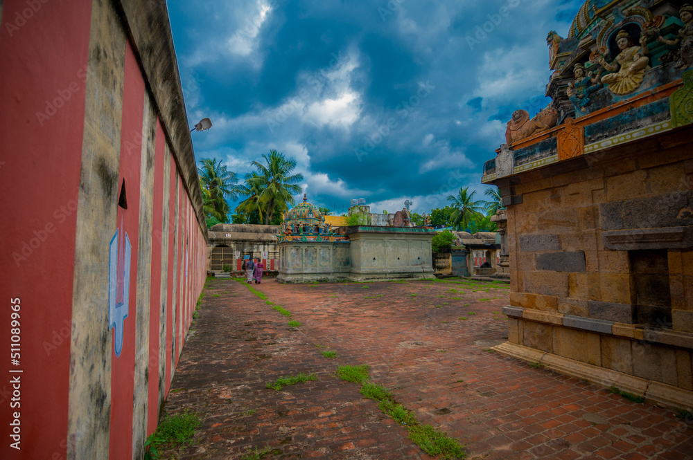 Naklejka premium Ancient temple