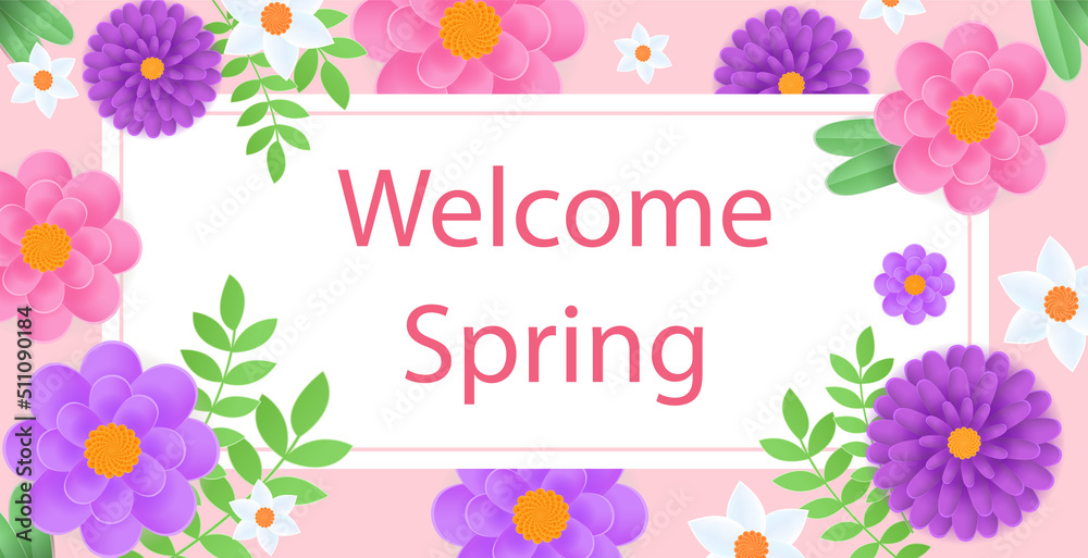 Welcome spring concept