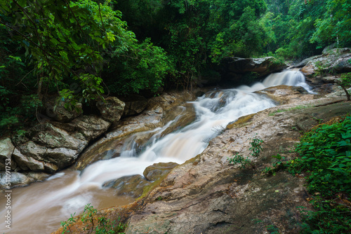 Mae Sa waterfall Near Chiangmai city  Chiang Mai  North in Thailand