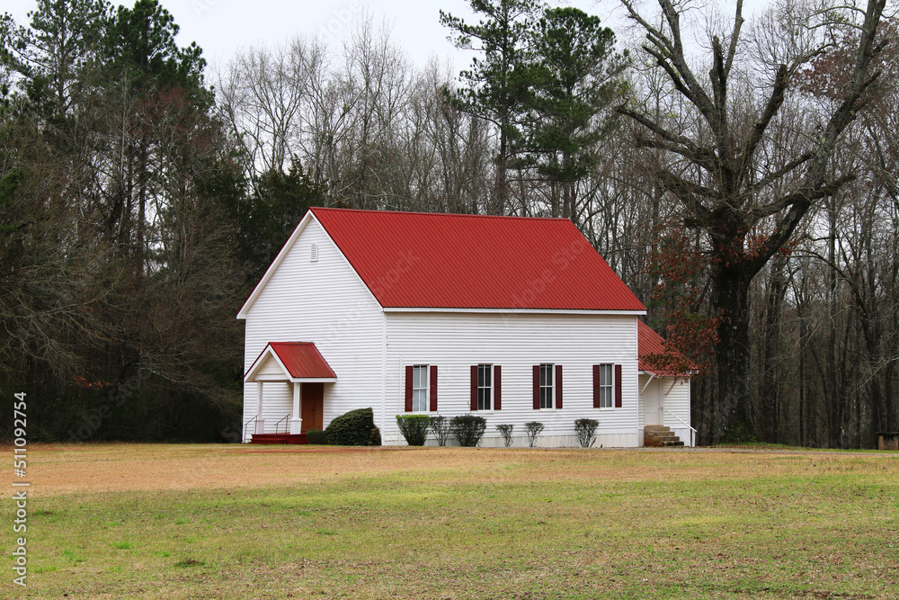 church historic white home school red roof retro house historical history vintage meeting hall church historic white home school red roof retro house historical history vintage meeting hall