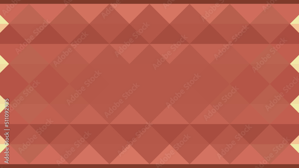 Fototapeta premium Abstract geometric background - Mosaic with triangle patterns