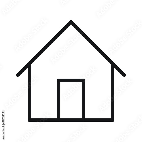 home icon vector for website symbol presentation