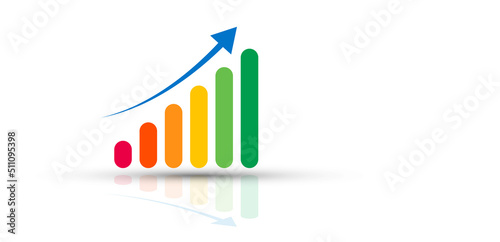 grafico, crescita, economia, istogrammi, statistiche, 
