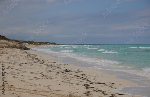The beach of Cayo Santa Maria, Cuba