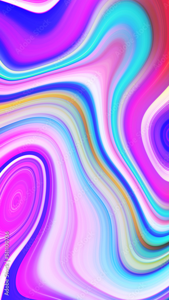 Obraz premium Wavy abstract background wallpaper art