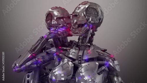 3d animation of Sex Robots photo