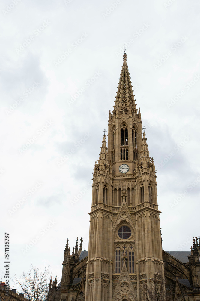 Obraz premium View of Good Shepherd of San Sebastian Cathedral in Spain
