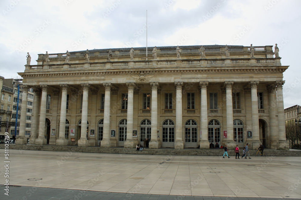 Naklejka premium Burdeos