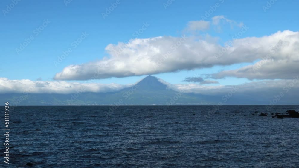 Pico Mountain as seen from Sao Jorge Island, Azores Islands, Real Time 09 of 10
Pico Mountain as seen from Sao Jorge Island, Azores Islands, Real Time 09 of 10