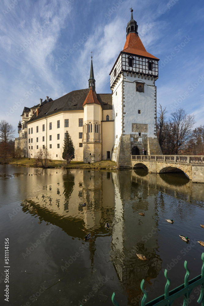 Blatna castle near Strakonice, Southern Bohemia, Czech Republic