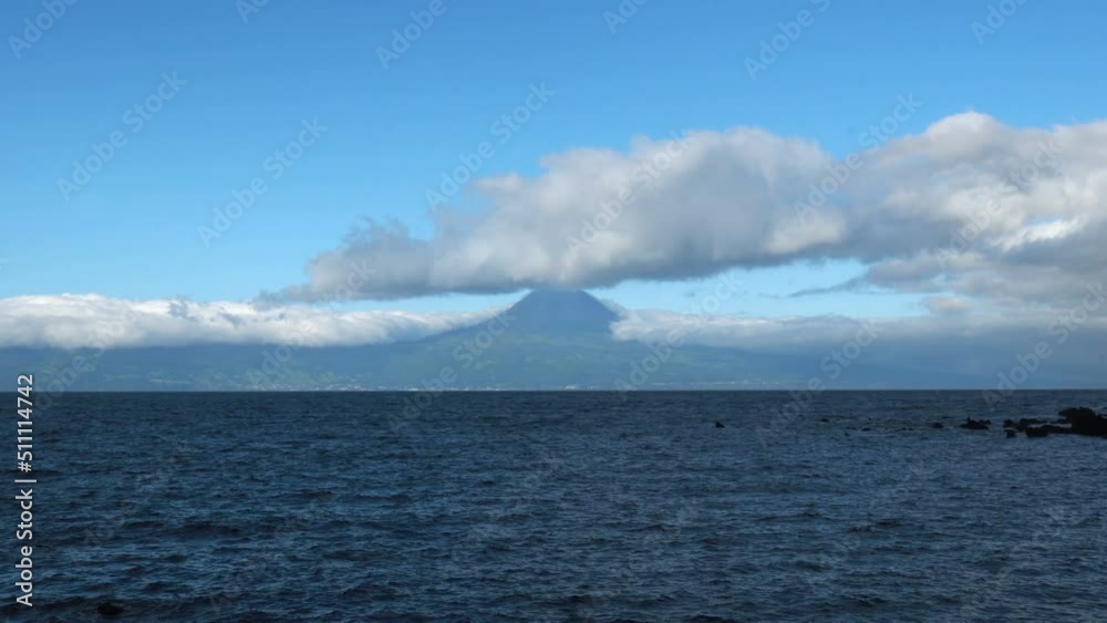 Pico Mountain as seen from Sao Jorge Island, Azores Islands, Time Lapse
Pico Mountain as seen from Sao Jorge Island, Azores Islands, Time Lapse