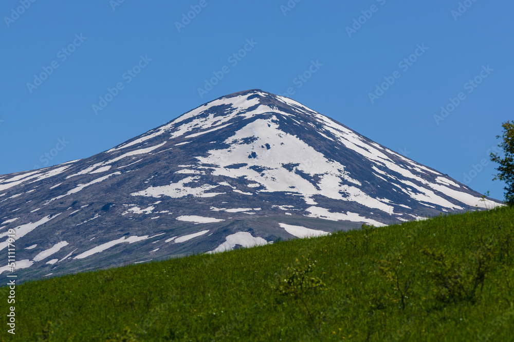 The top of Maymekh mountain in Armenia