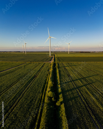 Ignitis wind turbines in Jurbarkas photo