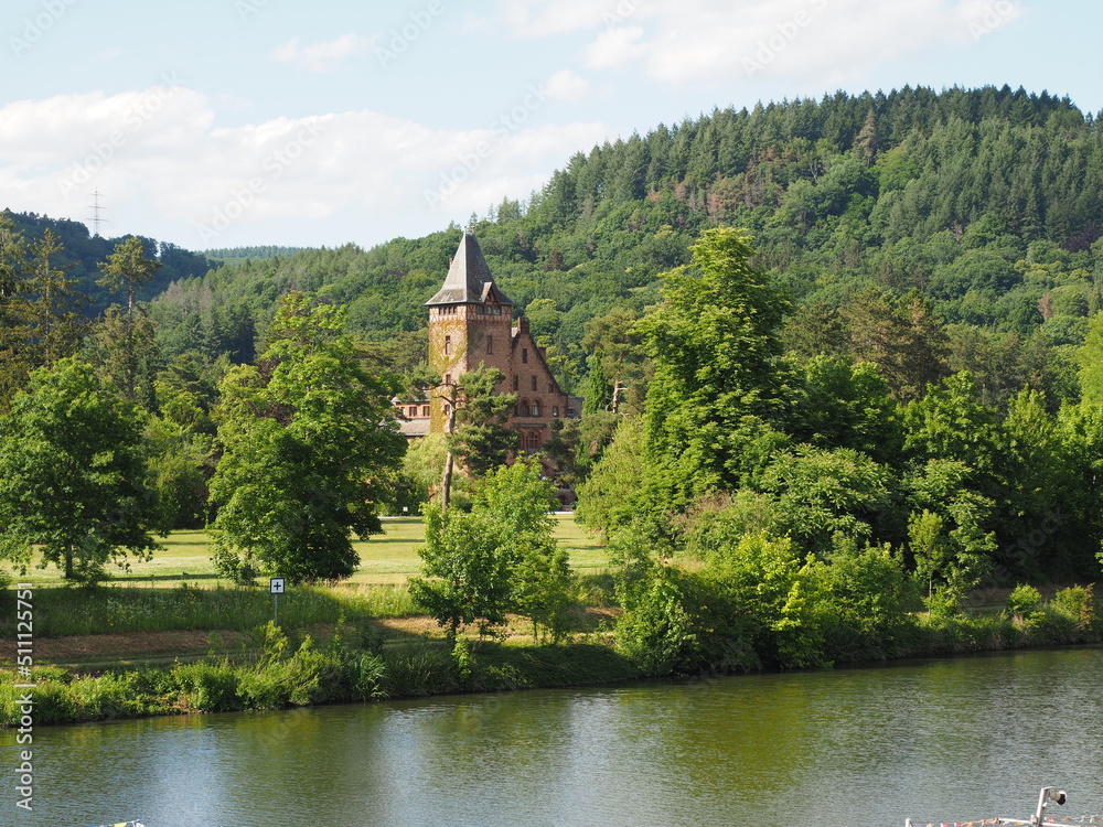 Obraz premium Gästehaus Schloß Saareck-Mettlach-Hotel