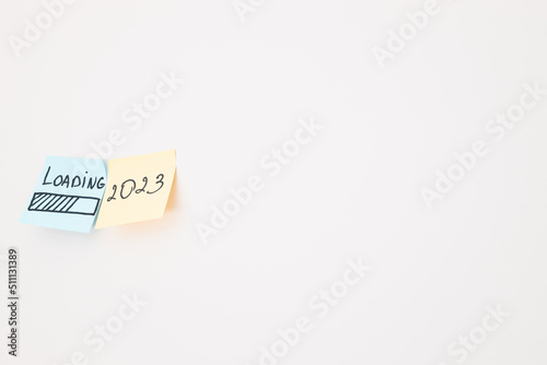 Word 2023 loading written sticky notes on white wall