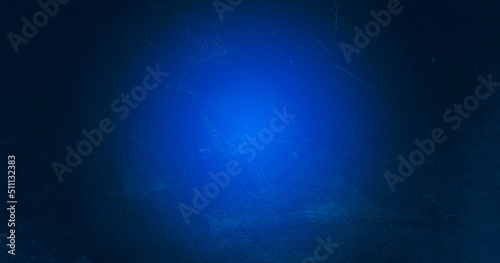 Fondo azul con degradado de pared.  © Gabrieuskal