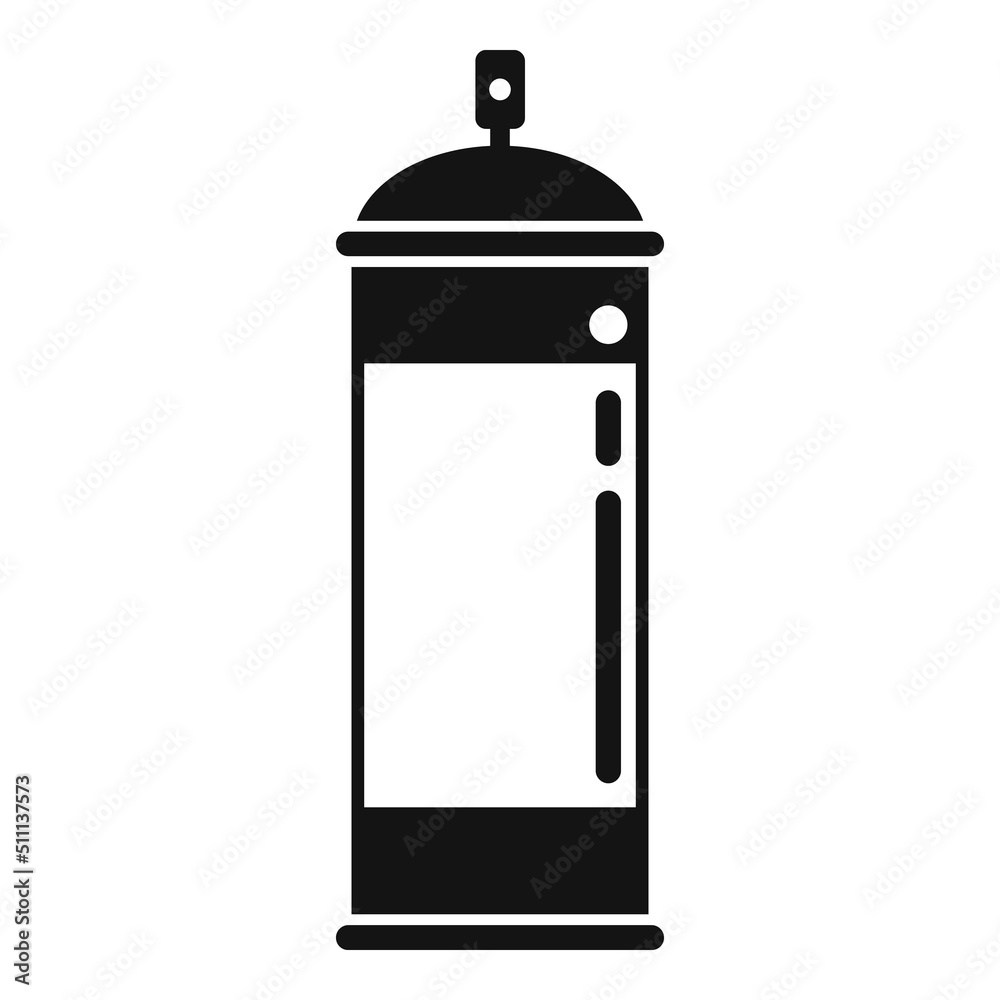 Spray waste icon simple vector. Recycle bin Spray waste icon simple vector. Recycle bin