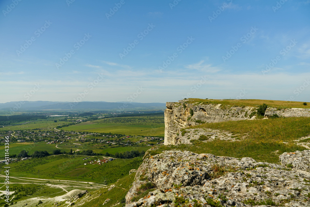 republic of Crimea, white rock, summer.