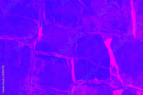 Textured stone background of neon marble. Stone neon background.