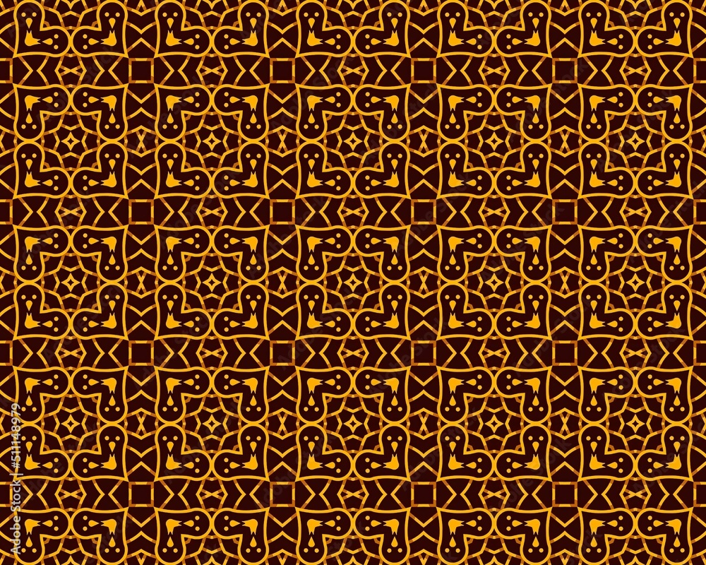 A seamless illustration of tile pattern for background or wallpaper