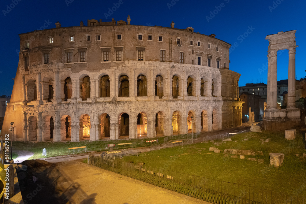 Colosseo Rome by Night