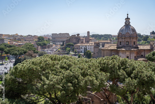 Foro Romano and colosseo