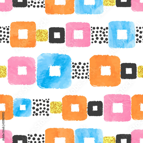 Seamless colorful abstract ...