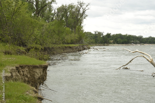 River Bank Over Missouri River