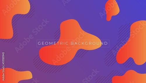 Gradient Colorful Background. For Abstract Modern Screen Design For Mobile App. Vector Illustration