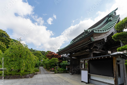 鎌倉長谷寺の山門

